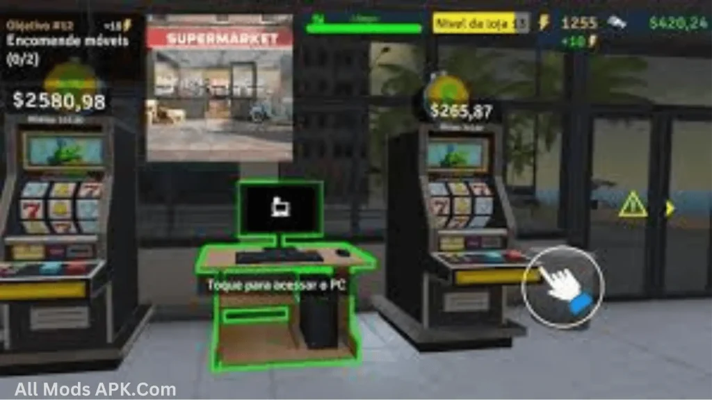 Features of Supermarket Simulator
